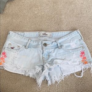 Hollister jean shorts